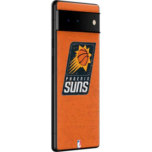NBA Phoenix Suns Distressed Google Pixel 6 Skin